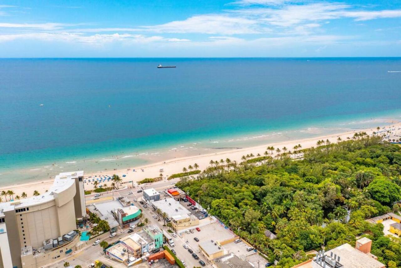 The Purple Pelican Beachfront With Ocean Balcony Unit 1 Fort Lauderdale Buitenkant foto