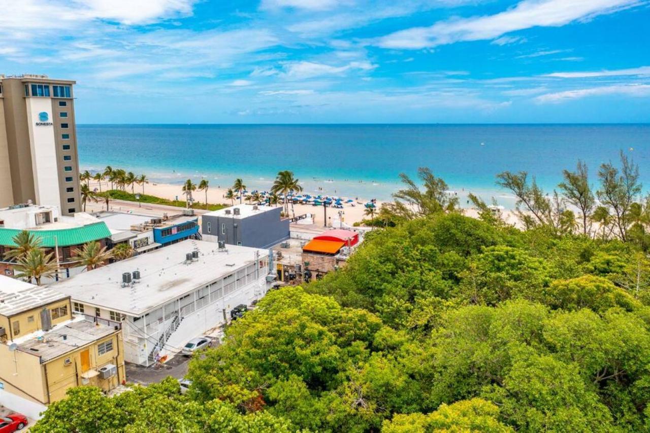 The Purple Pelican Beachfront With Ocean Balcony Unit 1 Fort Lauderdale Buitenkant foto