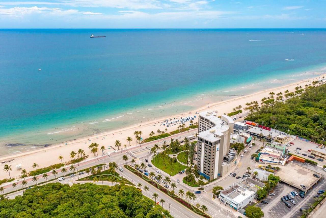 The Purple Pelican Beachfront With Ocean Balcony Unit 1 Fort Lauderdale Buitenkant foto
