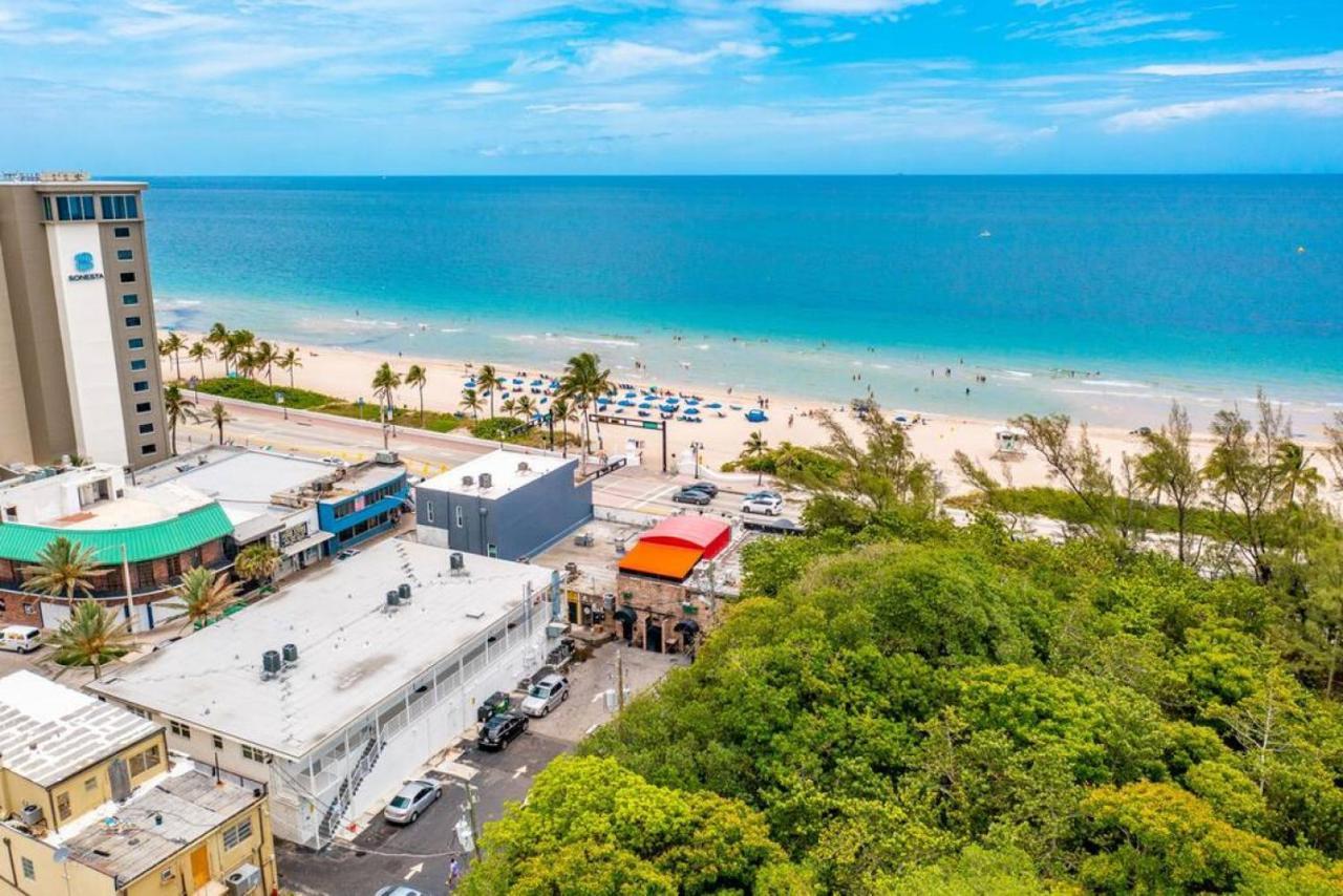 The Purple Pelican Beachfront With Ocean Balcony Unit 1 Fort Lauderdale Buitenkant foto